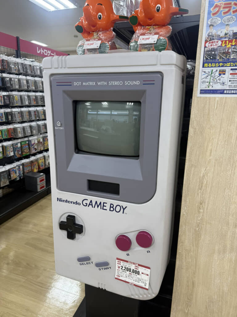 かつてゲームショップでよく見た風景