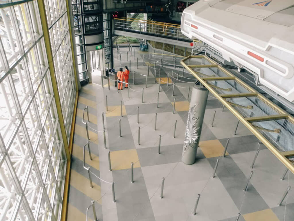 リニューアル前の「スター・ツアーズ」