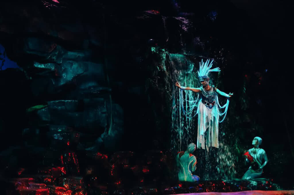 ハンガーステージで上演されていた「ミスティックリズム」