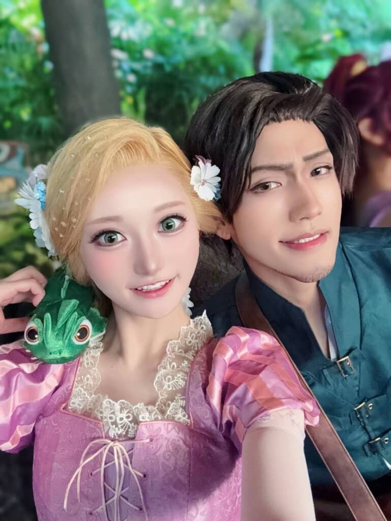 表情もばっちりで本物みたい