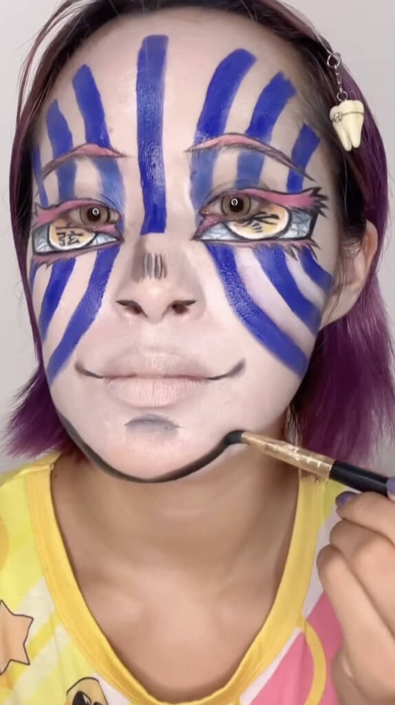 口角の再現度がすごい