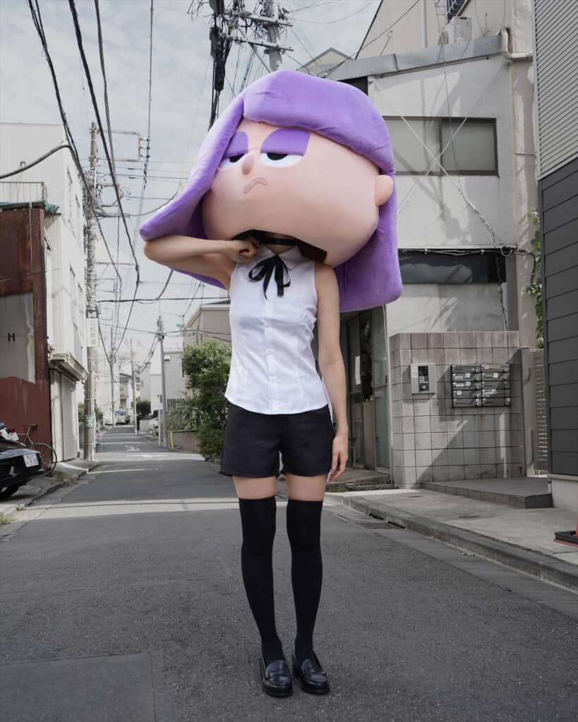 チェンソーマン・レゼのコスプレをする「デュオリンゴ」のリリー