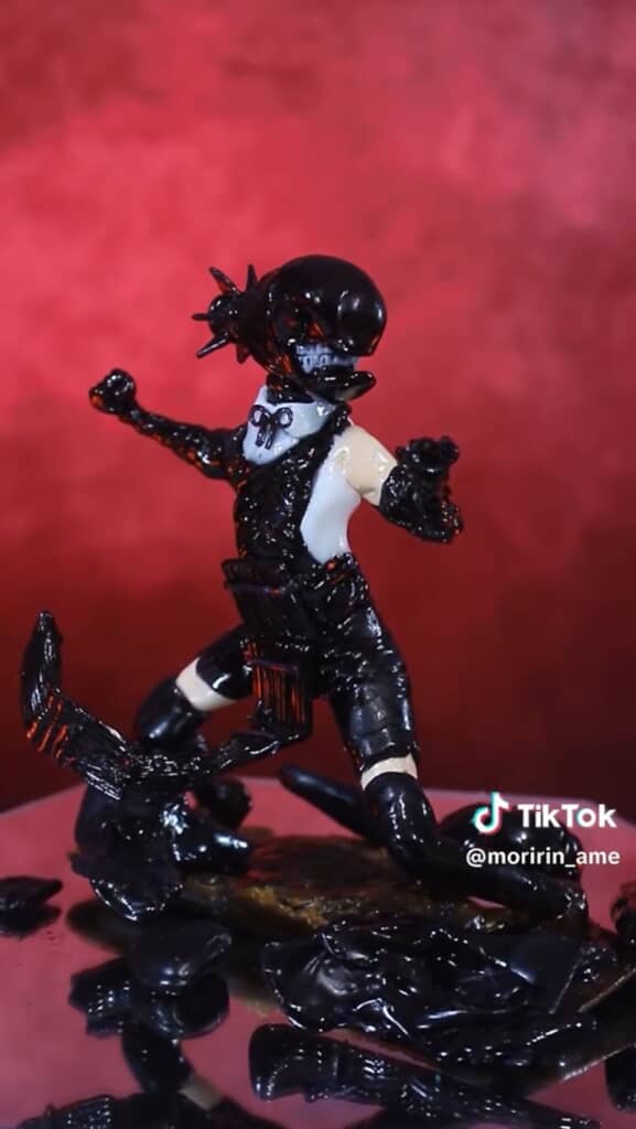 フィギュアのような飴細工