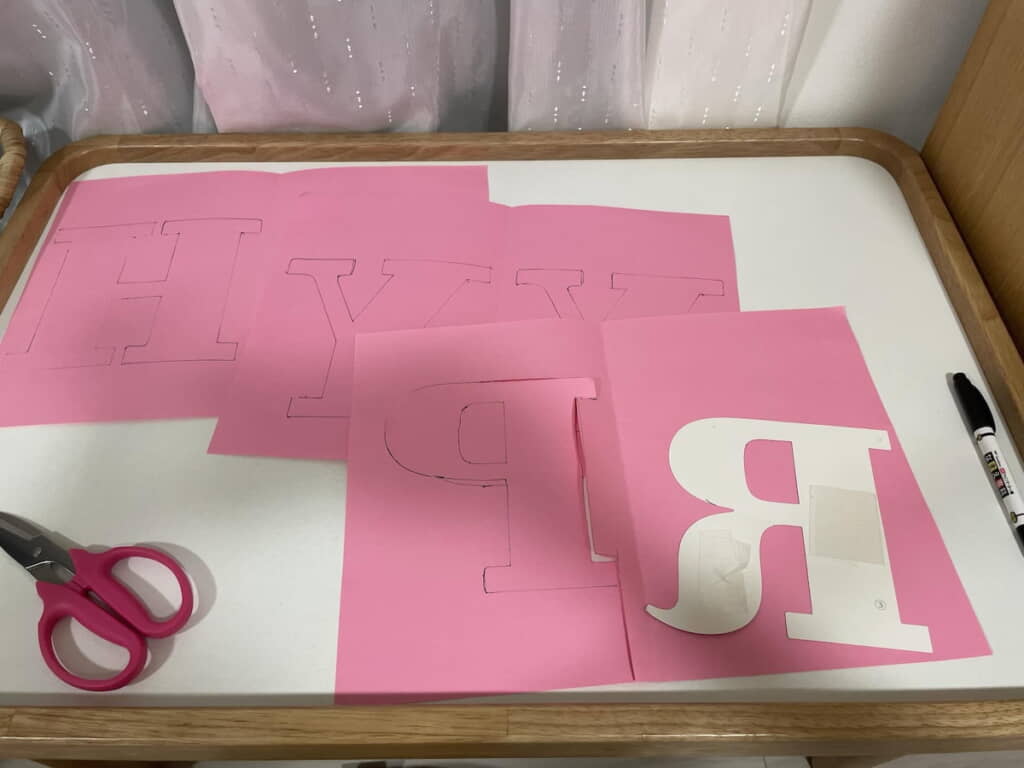 「BIRTHDAY」から「HAPPY」を錬成
