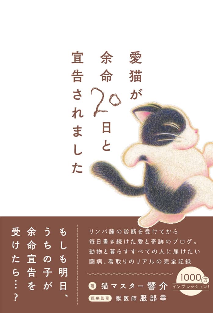 『愛猫が余命20日と宣告されました』書影