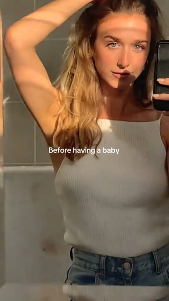 出産前の投稿者さん