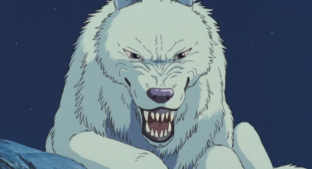 『もののけ姫』のモロ（スタジオジブリ公式サイトから）