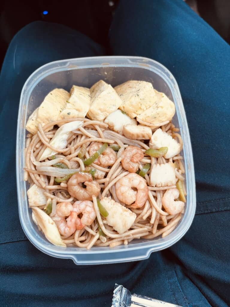 焼きそば風弁当（画像提供：べるさん／@kod0oni）