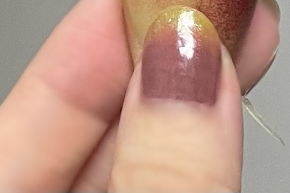 すてきないちじくネイルですが……