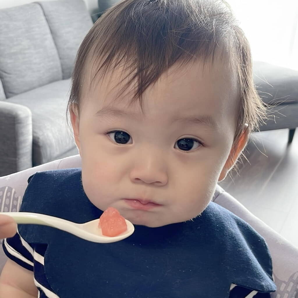 1歳のときにはもうガラリと変化