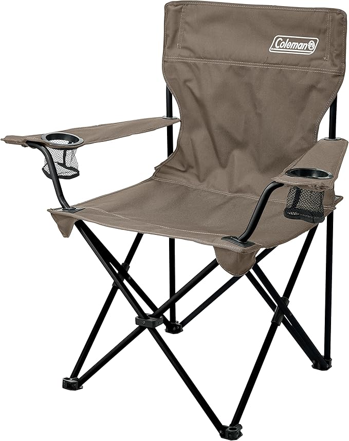 新品　コールマン フォールディングチェアワイド　グレー　2脚セット　オリーブ Amazon.co.jp: Coleman(コールマン) フォールディングチェア