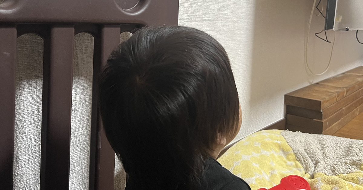 狭いところに入りたがる息子→パパがとった“対策”は……「絶対トラウマになるww」　990万表示の“ホラーな光景”に「俺でも泣きそう」「発狂するw」（1/2） | 育児 ねとらぼ