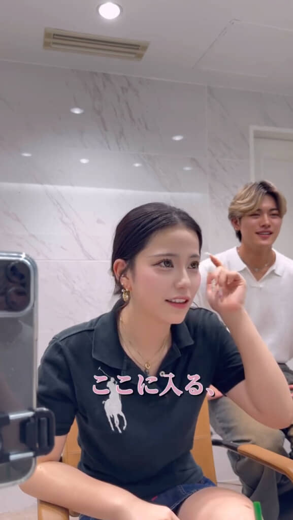 ブリーチなしで青を希望