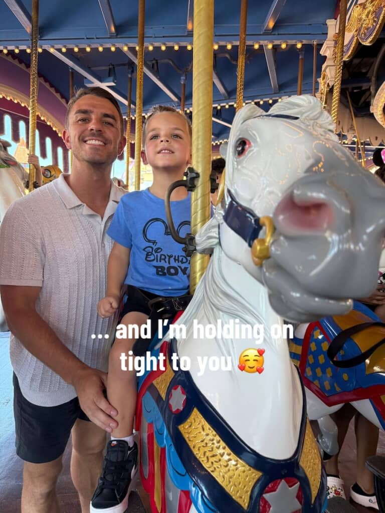 今や自分がパパに！