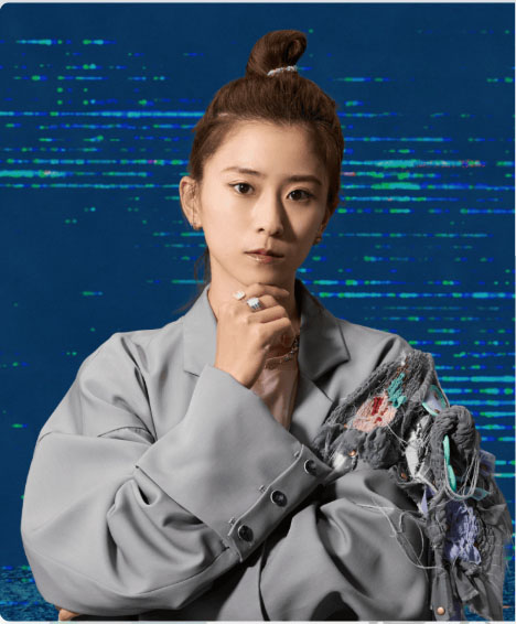 DICTの調査官・清水紗枝役の黒島結菜さん（画像引用：「絶対零度～情報犯罪緊急捜査～」公式サイト）