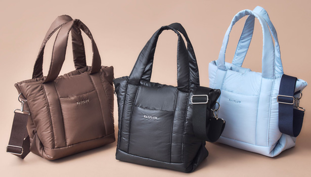 BAYFLOW 収納5ポケット キルティングバッグBOOK