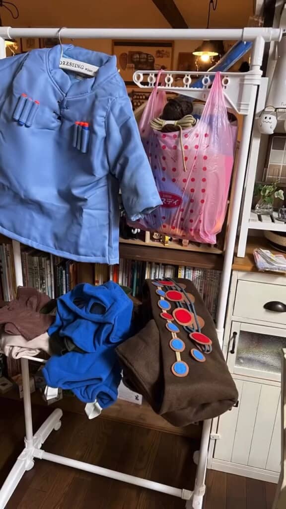 大人用の市販衣装をアレンジ