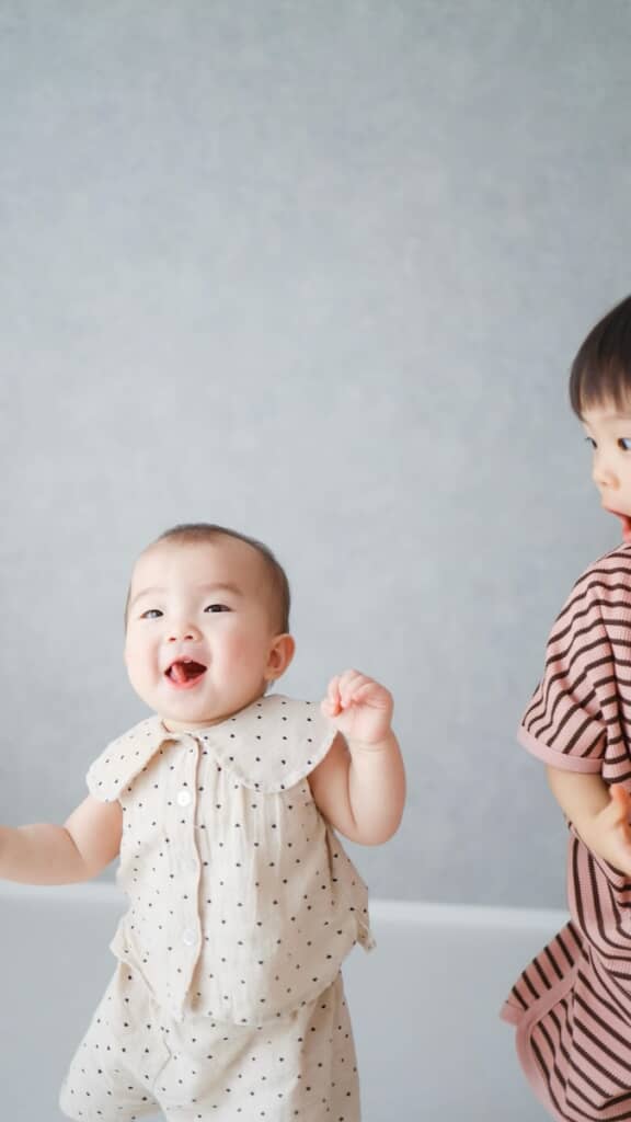 妹さんもうれしそうです