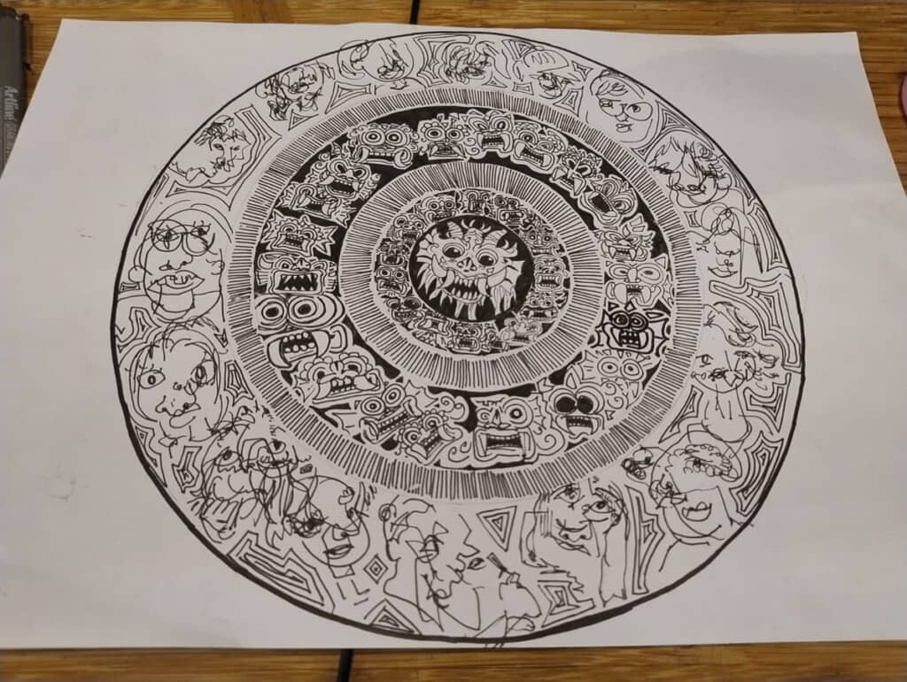 似顔絵のセンスも抜群です