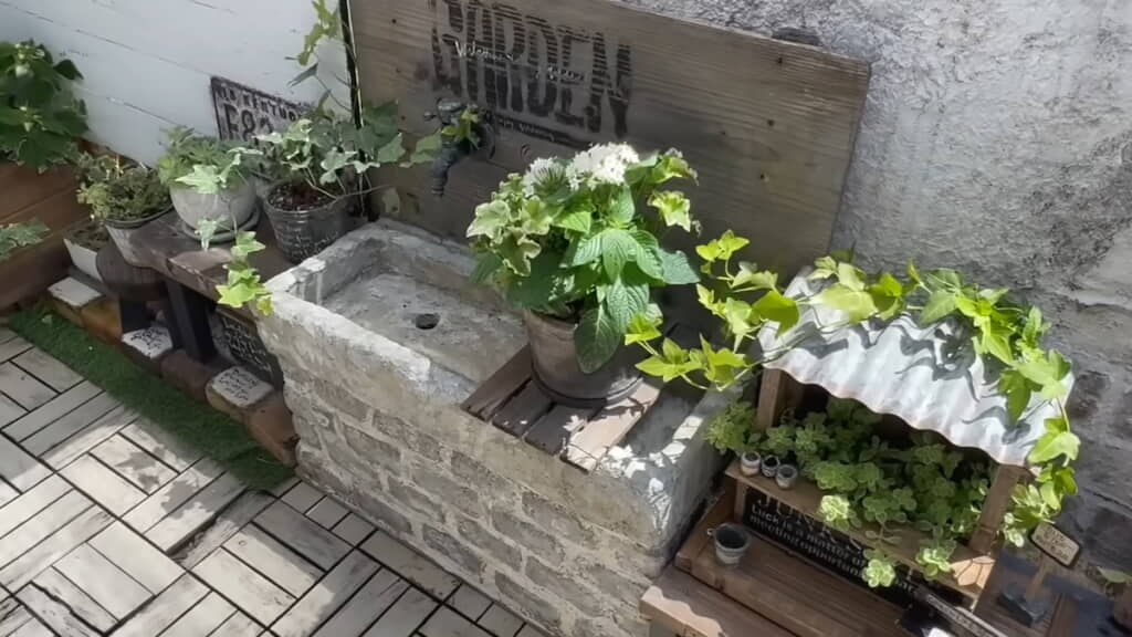 グリーンを配置するとさらにステキに！