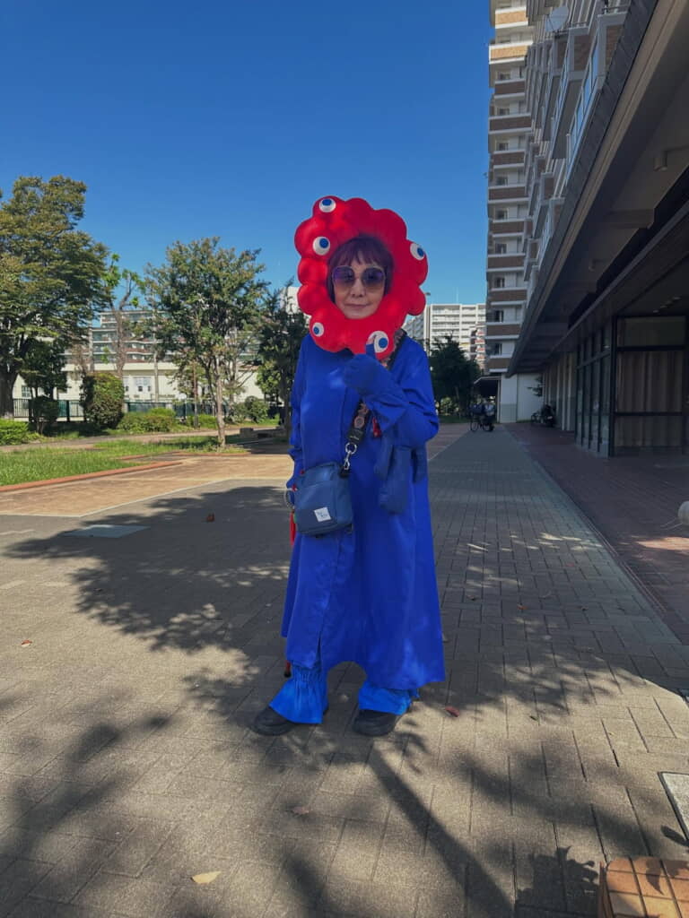 ミャクミャクコーデおばあちゃん！