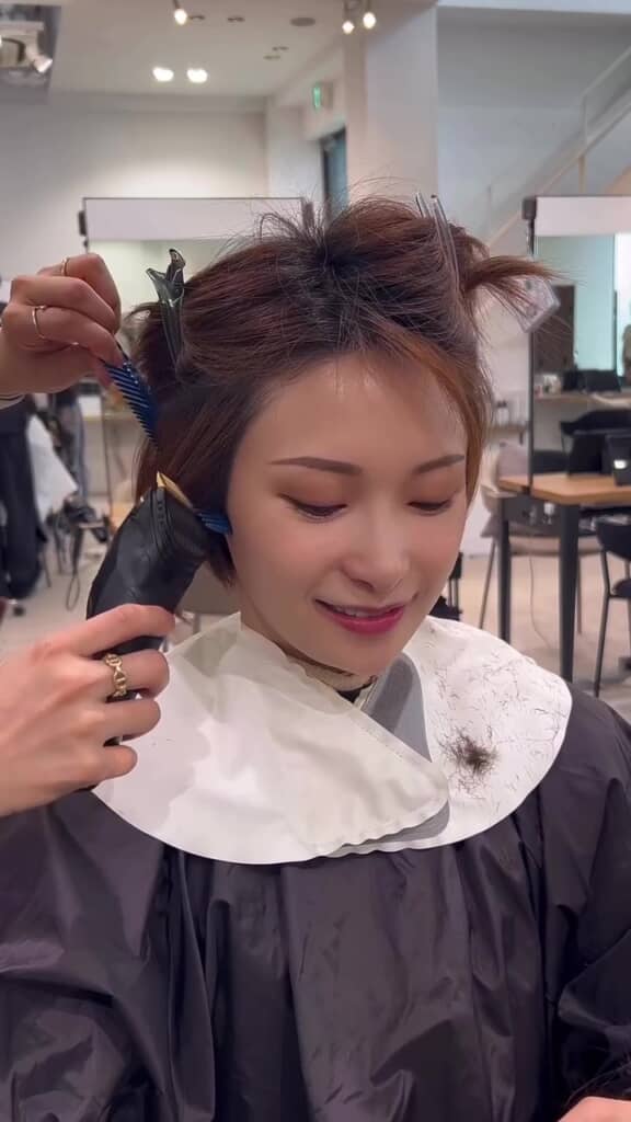 どんどん刈り上げる