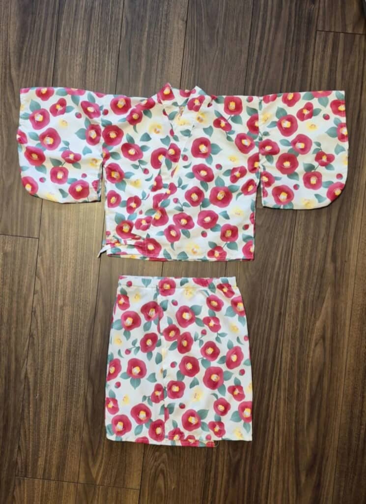 セパレートタイプの浴衣が完成！