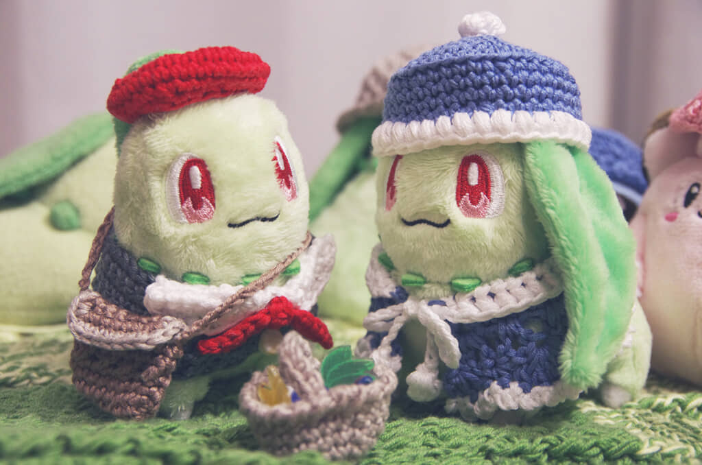 手編みのニットをポケモンのぬいに着せてみると……　尊すぎる姿に悶絶【かぎ針編み】