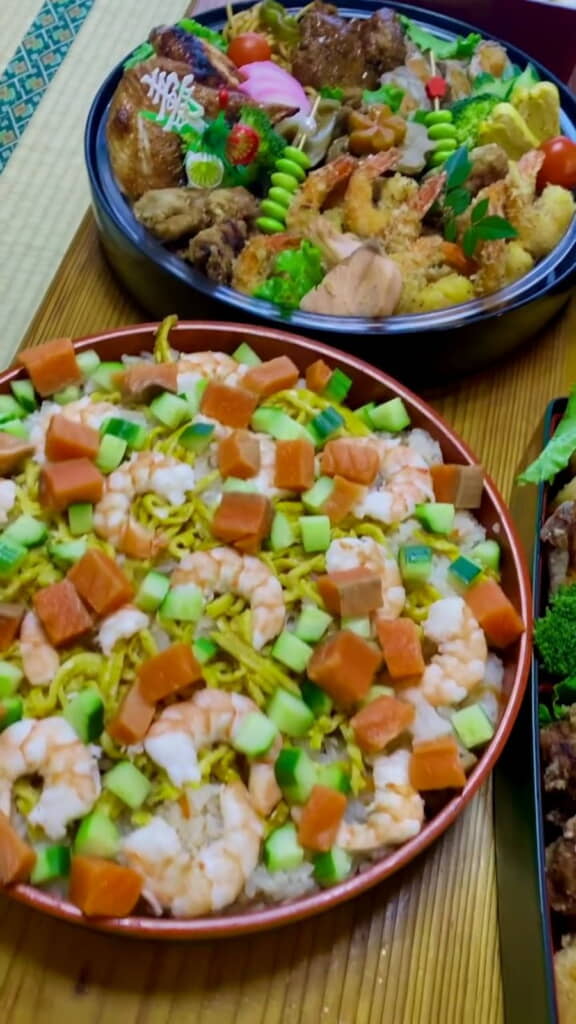 たっぷりのちらし寿司