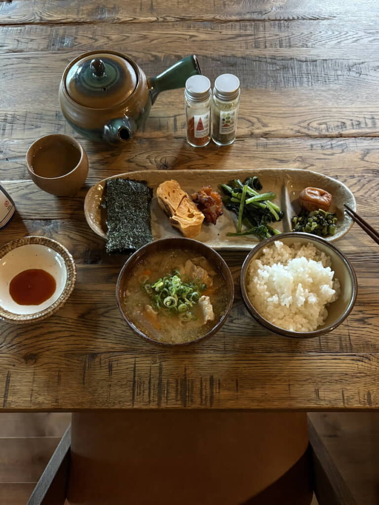 朝食もおいしそう！
