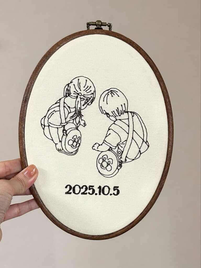 なんてすてきな刺しゅう