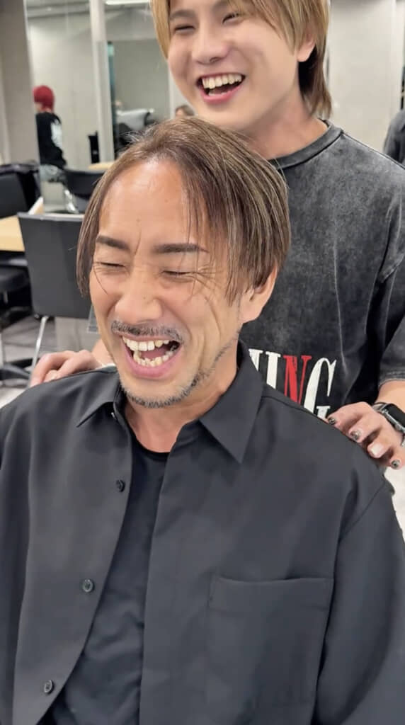 サイドも前髪もすっきり！