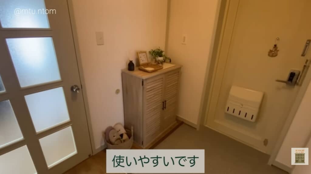 玄関はとても広い！