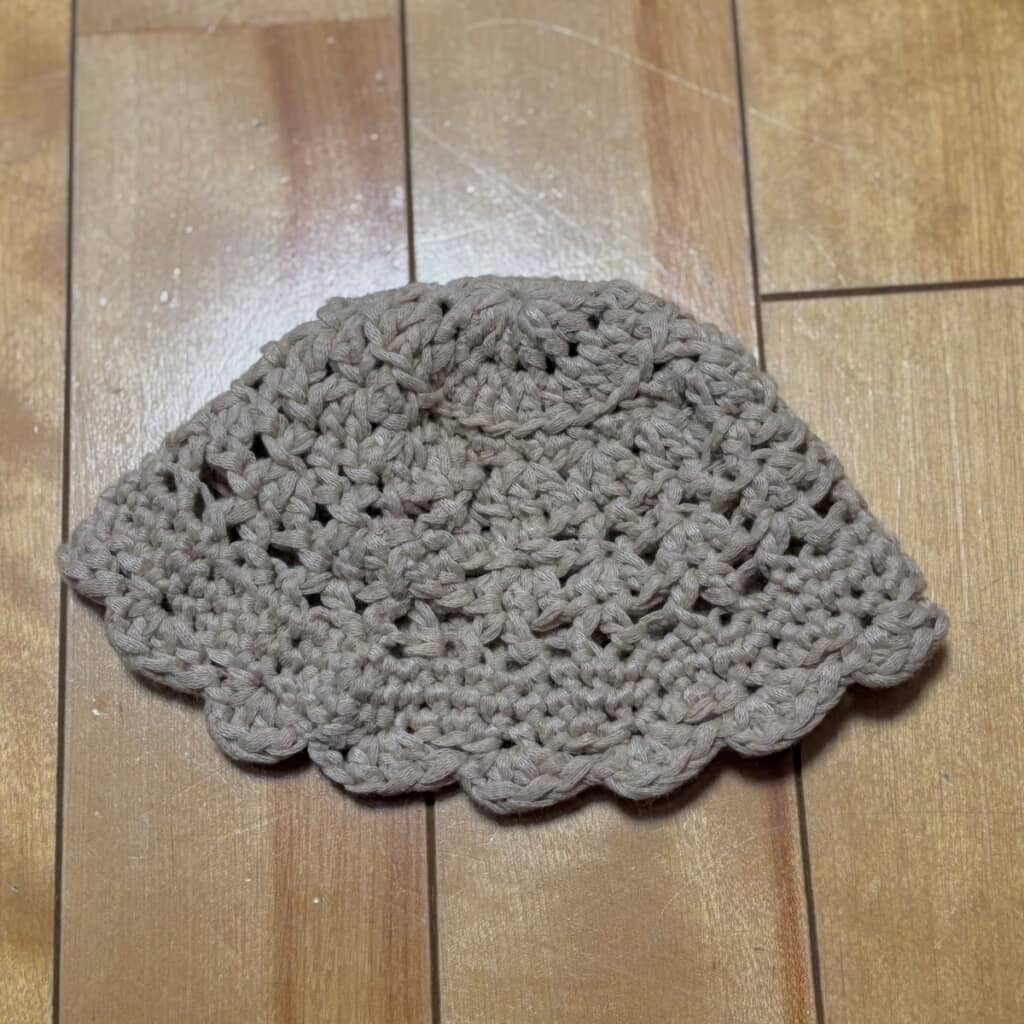 素敵なニットの帽子