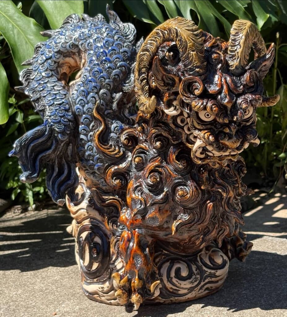 圧巻の焼き上がり後