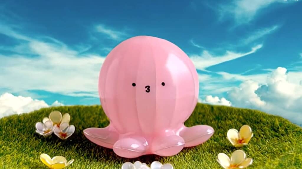 幸せそうなタコピー