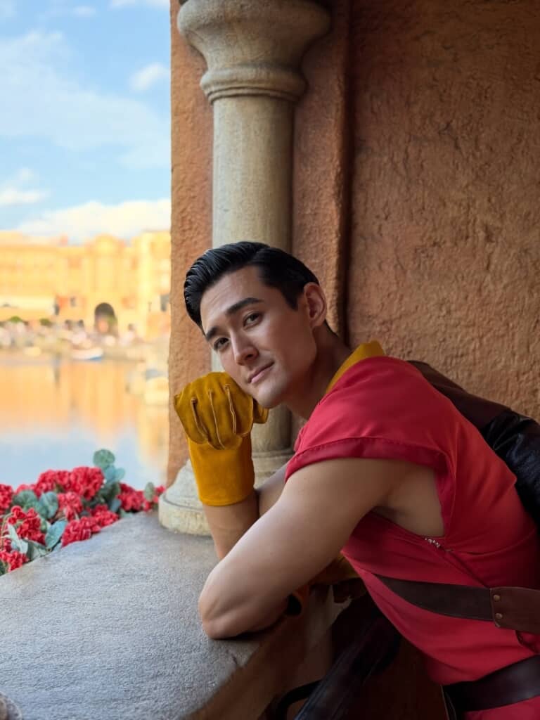 優しそうなガストンですね