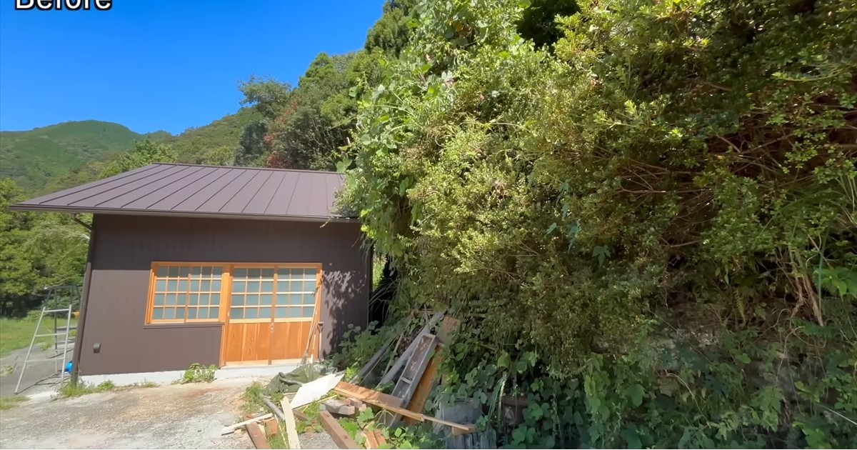 田舎に移住した5人家族、“20年放置された庭木”を刈っていくと……　驚きの光景に「見違えるようです」「惚れ惚れします」（1/3） | ライフスタイル ねとらぼ