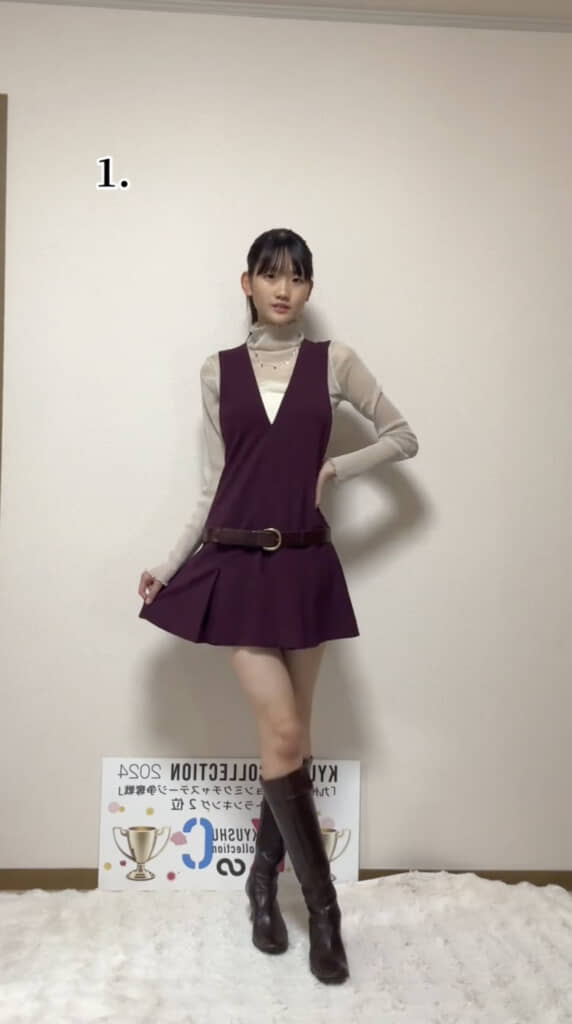 すらっとしすぎている……！