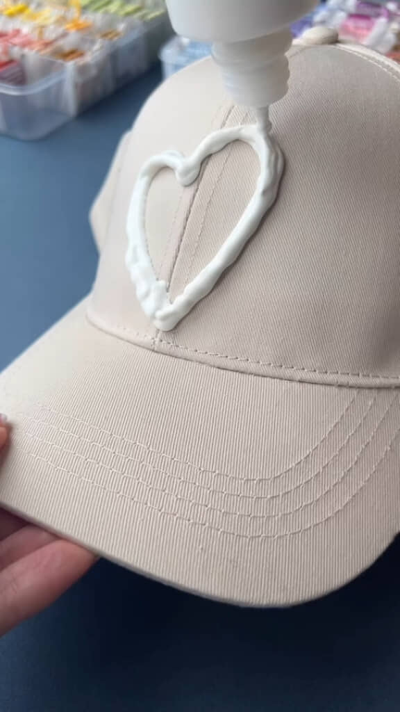 パフペイントでもこもこのハートを描いたら……