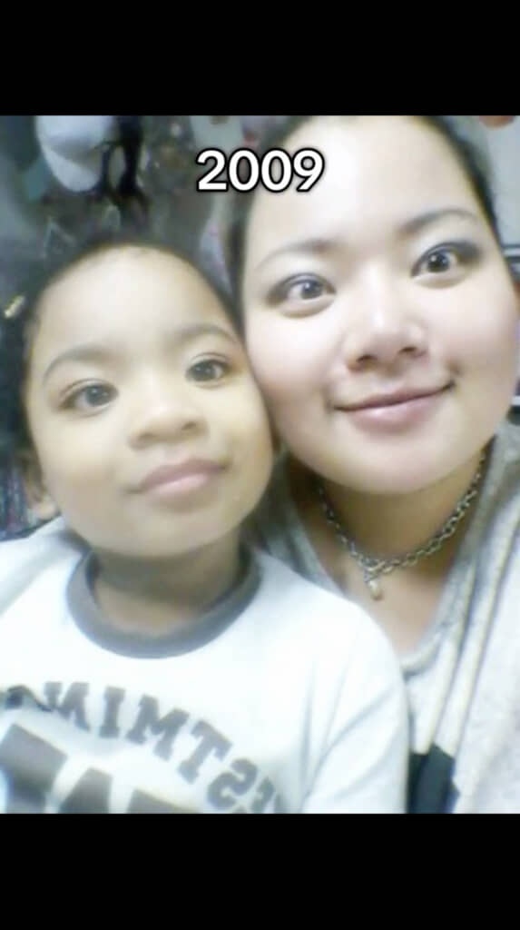 16年前の母子ショット