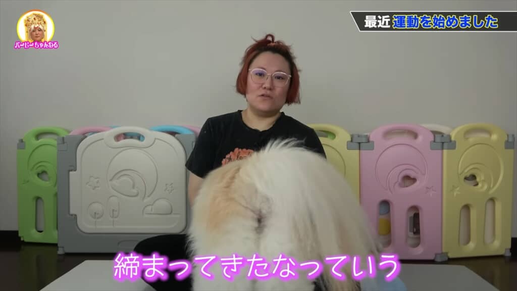 産後の運動に取り組んだ「フォーリンラブ」バービー