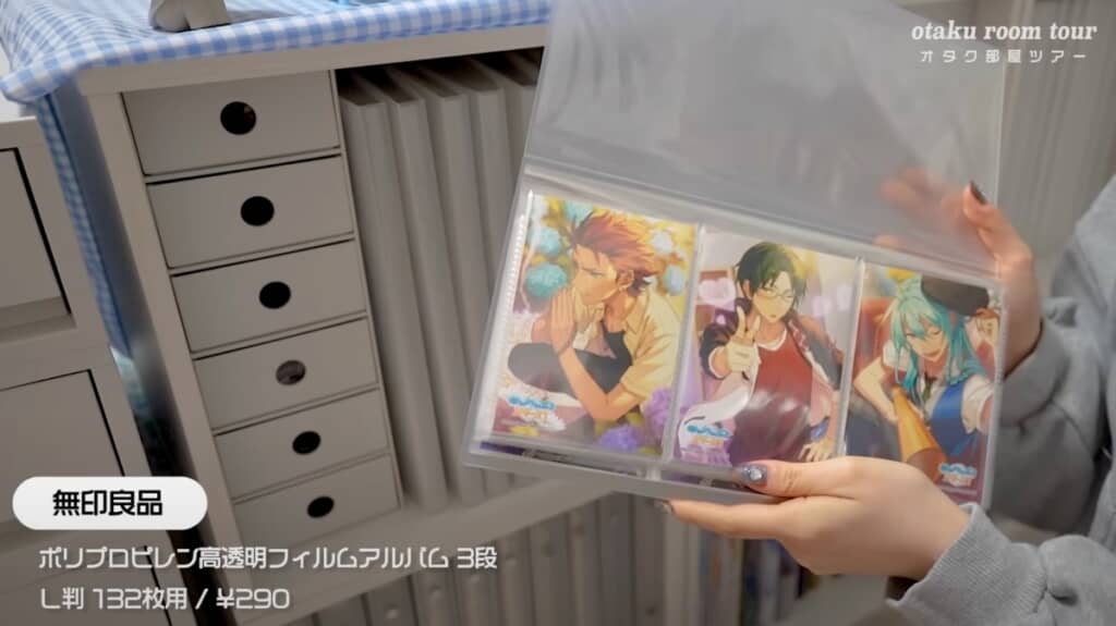 高透明フィルムだと推したちのビジュもきれいなまま