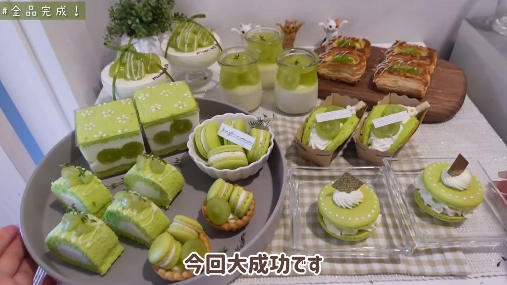 シャインマスカットのアフタヌーンティーが完成！