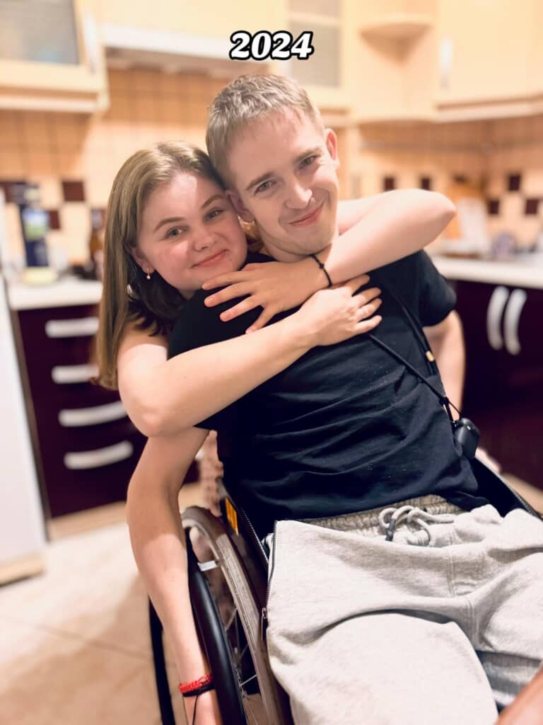 結婚した翌年の写真