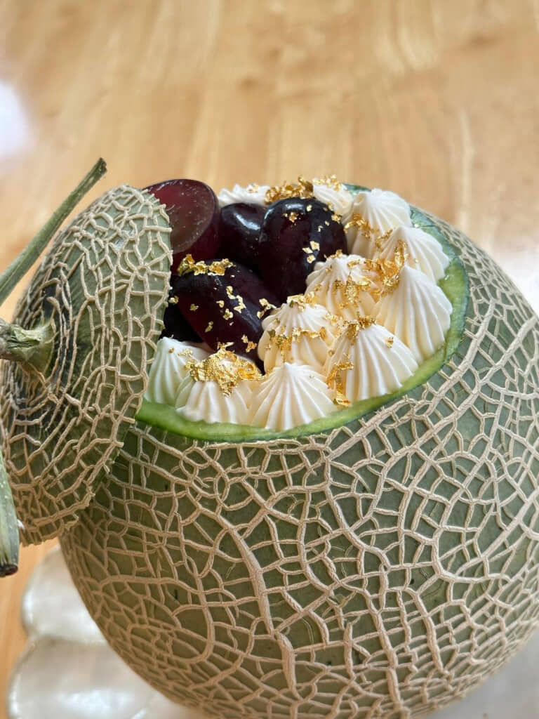 フルーツとクリームがいっぱい！