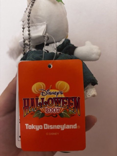 ディズニーハロウィン2007のぬいぐるみバッジ