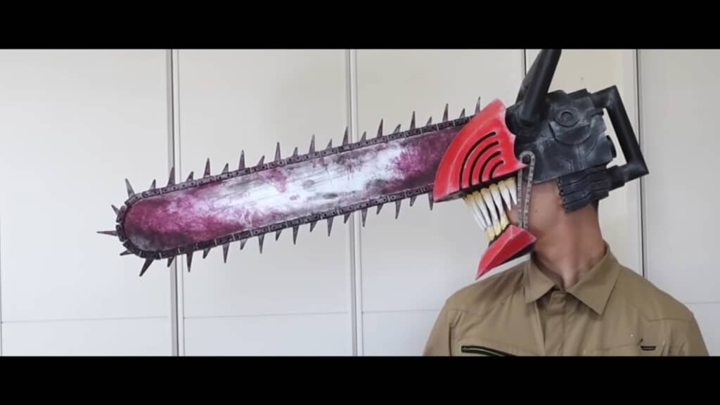 まがまがしいチェンソーマンのできあがり