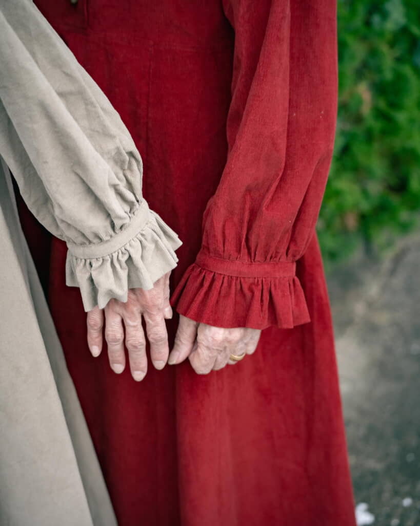 さりげないフリルが良い