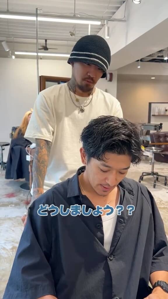 大バズりした男性が再来店